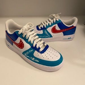 Custom Nike Air Force one size 8.5